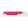 GAMIAC TKL69G SF spēļu tastatūra, Kailh Sarkans - balta/sarkana