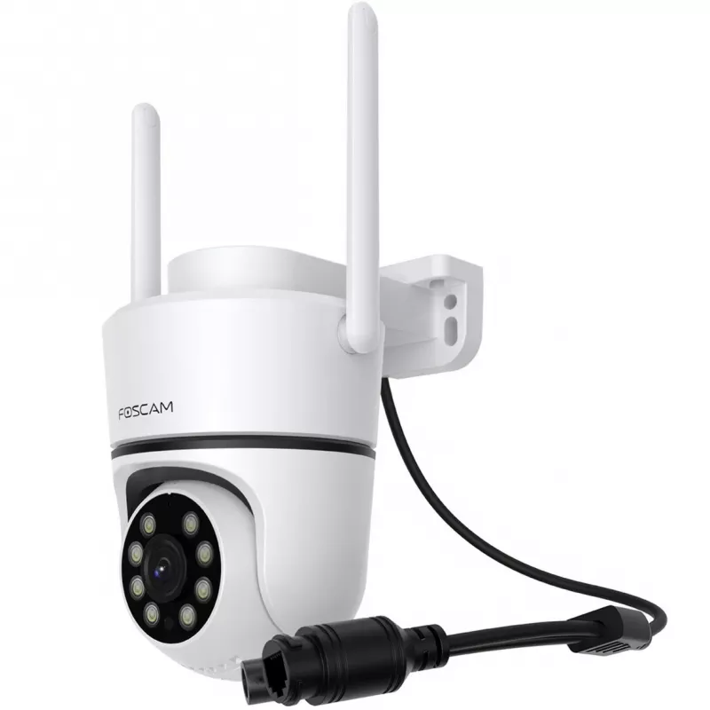 Foscam PD5 5 MP Wi-Fi drošības kamera, balta