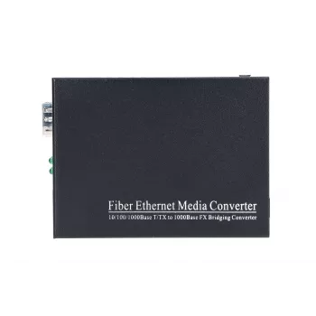 MikroTik Sedir multivides pārveidotājs 1x SFP 1x RJ45 1000Mb/s, maks. 1000 Mb/s, metāla korpuss, 100–240 V maiņstrāva