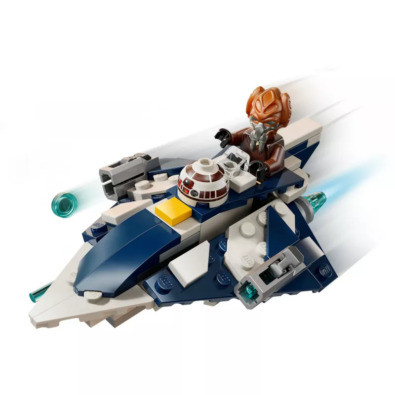 LEGO Microfighter Star Wars Plo Koon's Jedi Starfighter 75400 — 89 gabali, 1 minifigūra, vecumam 6+