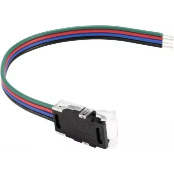 LED lentes barošanas savienotājs EUROLITE 50530070 4 kontaktu 10 mm lentēm