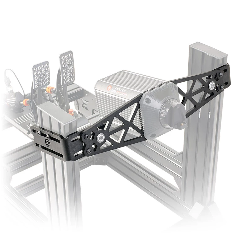 Montāžas kronšteins Asetek SimSports Steel Melns 135x535x168mm