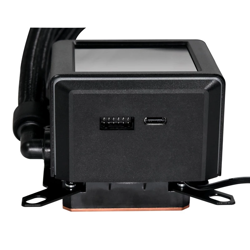 Lian Li GA II LCD procesora šķidrās dzesēšanas komplekts 12 cm Balts