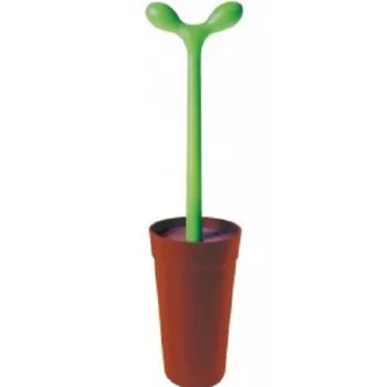 Tualetes birste ar turētāju Alessi ASG04 Daudzkrāsaina 480mm augstums 12cm diametrs