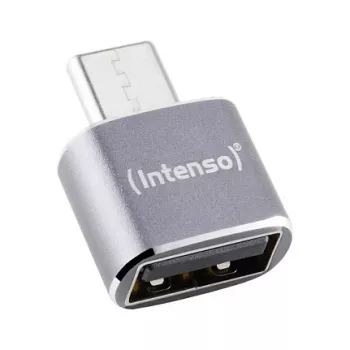 Intenso 3 gab. USB adapteris USB-A -> USB-C C480C Alumīnijs