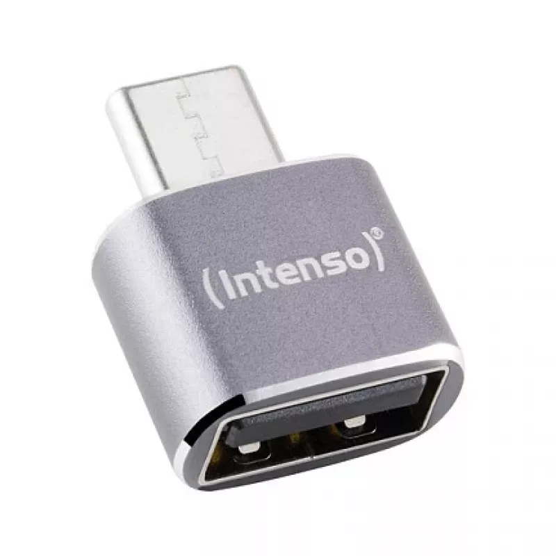 Intenso 3 gab. USB adapteris USB-A -> USB-C C480C Alumīnijs