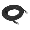 Tīkla kabelis LANBERG PCU6-10CC-1000-BK RJ-45 Cat6 U/UTP 10 m Melns