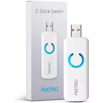 USB Z-Wave Plus adapteris AEOTEC Z-Stick Gen5+ (darbināms ar baterijām, USB-A)