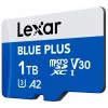 Atmiņas karte microSD 1TB C10 A2 U3 V30 170MB/s Blue Plus