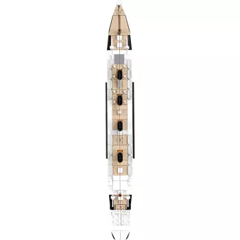 Konstruktoru komplekts Cobi R.M.S. Titanic modelis 593 gabali COBI-1680 — mēroga modelis būvbloki