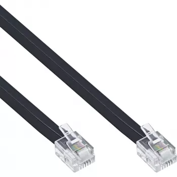 InLine modulārais kabelis RJ12 vīrišķais / vīrišķais 6P6C 20 m