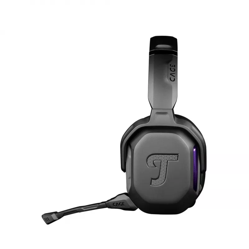 Teufel CAGE PRO Headset Wireless headband Gaming USB Type-C Bluetooth Melns