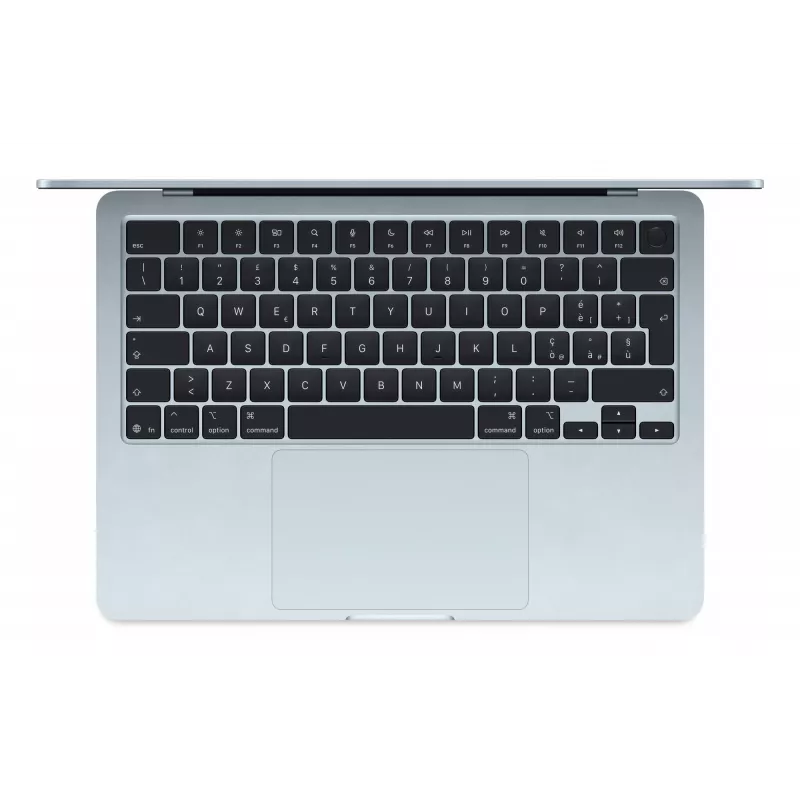 MacBook Air 13, debeszils, M4 (10-CPU/10-GPU), 16GB, 512GB, vācu, 35W Dual USB-C Port barošanas adapteris, MC6U4D/A