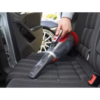 Black & Decker ADV1200 rokas putekļsūcējs pelēks, sarkans, bez maisa