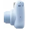 Instant kamera Fujifilm Instax Mini 12 zila — 86 x 54 mm izdrukas, 60 mm fokusa attālums, elektroniskais aizvars