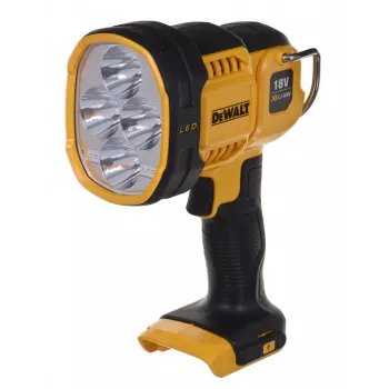 Piekarināms darba lukturis DeWalt DCL043-XJ, LED 1000 lm, 3 spuldzes, 90° staru kūlis, dzeltens/melns