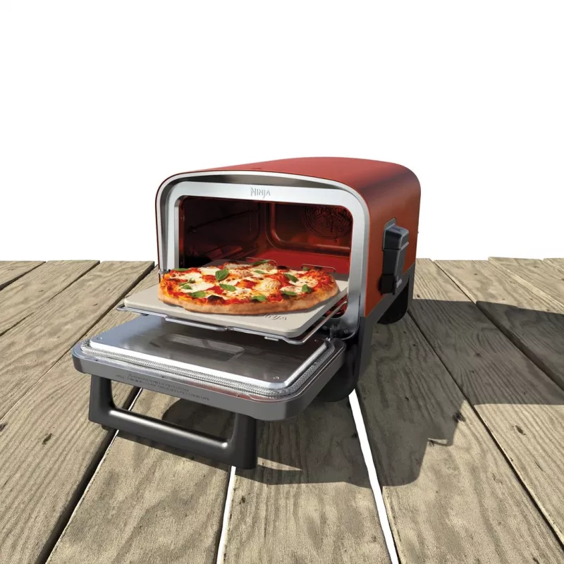 Ninja Woodfire OO101EU elektriskā āra krāsns, picas krāsns un kūpinātava, 2400 W