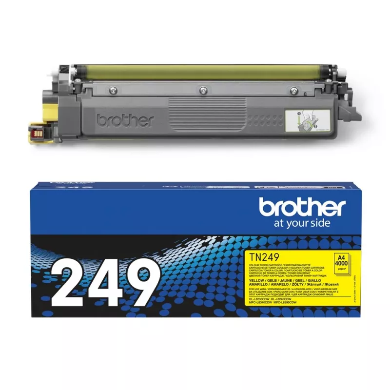 tonera kasete Brother TN-249Y 3000 lapas dzeltena