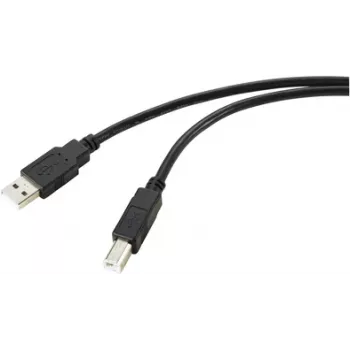 Renkforce RF-5720400 USB kabelis melns