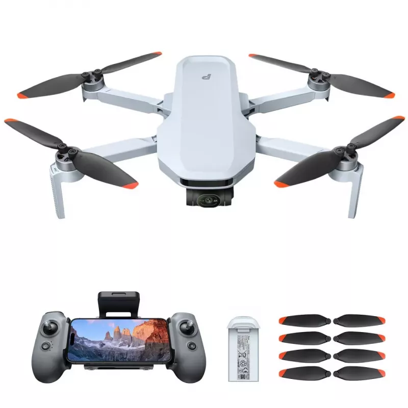 Potensic ATOM 2 4 rotoru kvadrokopteris 48 MP 3840 x 2160 pikseļi 2230 mAh Pelēks