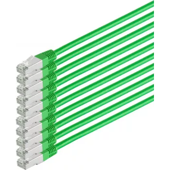 Tīkla kabelis ShiverPeaks 75711-H0.25G-SET10 CAT6 S/FTP PIMF 0.25 G? (10 gab. komplekts)