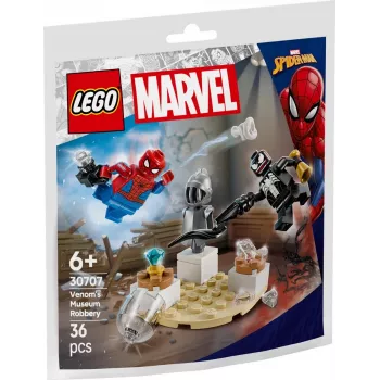 Konstrukciju rotaļlieta LEGO Venom's Museum Heist polimaisa komplekts 30707 — Marvel Super Heroes, mazs kolekcionējams spēļu komplekts