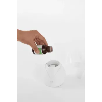 Aroma difuzors Stylies Luna balta — ultraskaņas difuzors, Ø 10 cm, A 215 mm, 6 W, 220 g