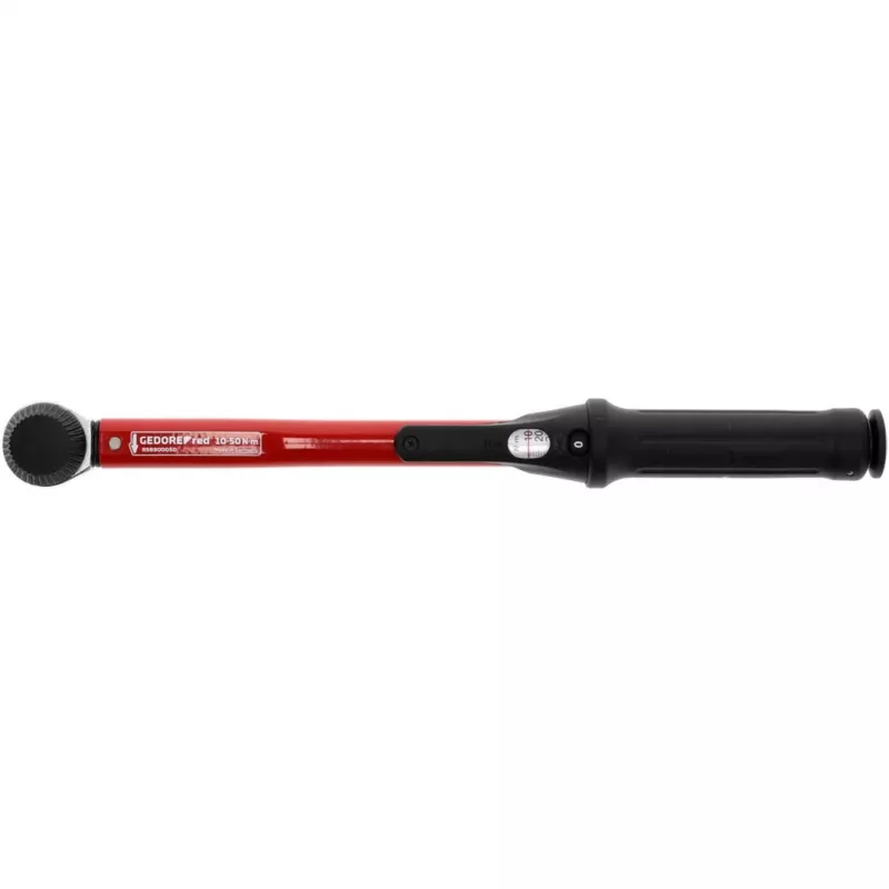GEDORE Sarkans griezes momenta atslēga 3/8 10-50Nm L.335mm (R58900050)