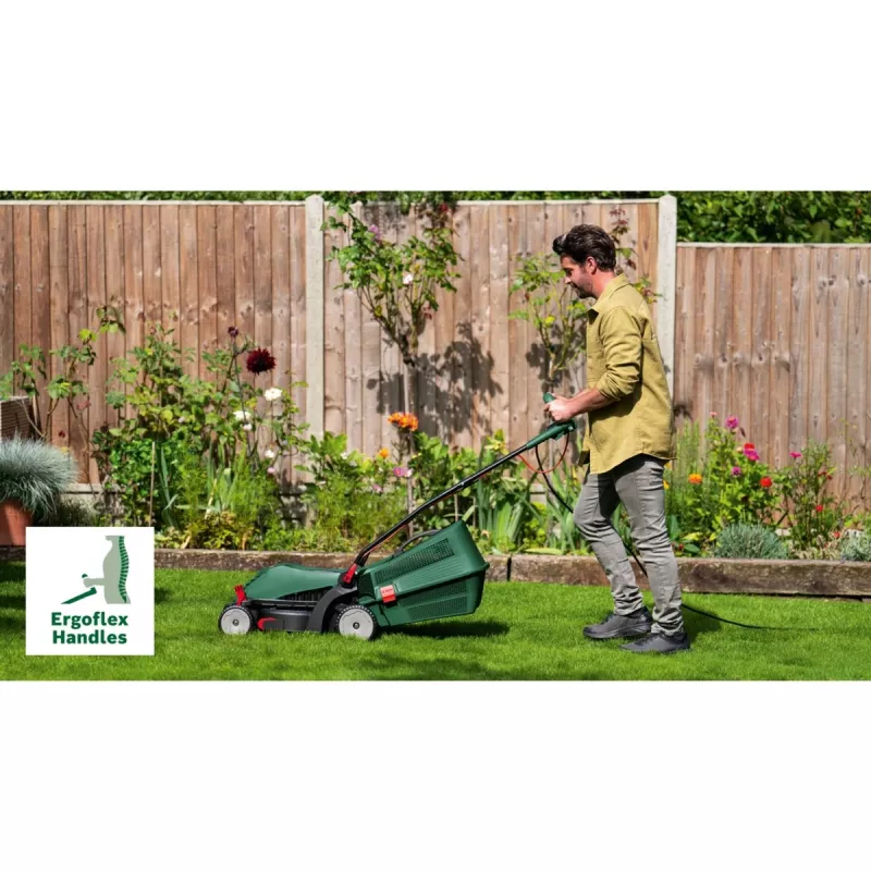 Elektriskais zāliena pļāvējs Bosch UniversalRotak 37-570 1400 W, pļaušanas platums 37 cm