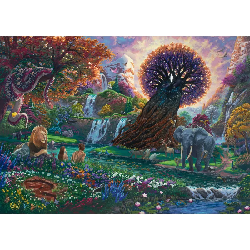 Schmidt Spiele puzle, Zac Kinkade, The Garden of Eden, 1000 gab.