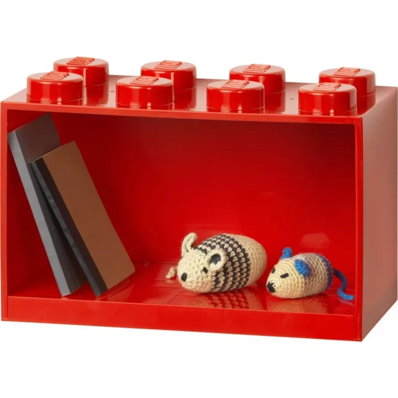 Room Copenhagen LEGO Brick Shelf 8 Shelf 41151730 (sarkans)