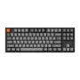Keychron K8 Max tastatūra universāla USB RF bezvadu Bluetooth melna 87 taustiņi RGB LED