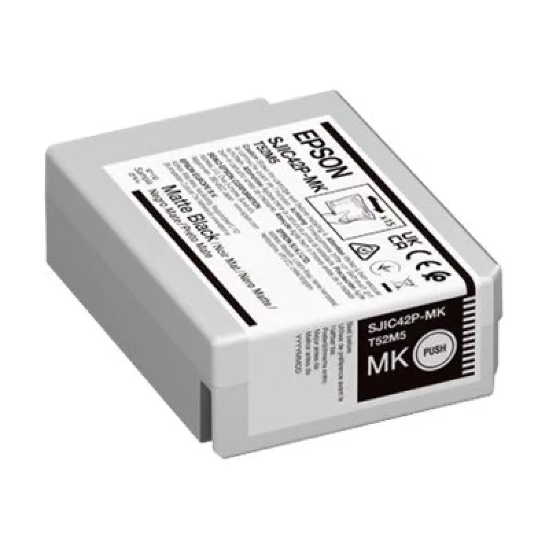 Epson SJIC42P-MK tintes kasetne 1 gab. Oriģināls Matēts melns