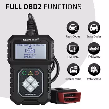 OBDII diagnostikas testeris QOLTEC ProLine (modelis 50684)