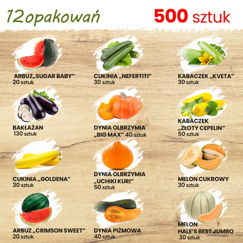 Toraf Flavor Symphony sēklu komplekts - 12 iepakojumi