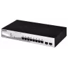 D-Link DGS-1210-08P/E pārvaldāms L2 Gigabit Ethernet (10/100/1000) Power over Ethernet (PoE) melns