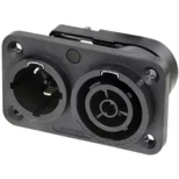 Neutrik NAC3PX-TOP - CuSn0.2 - melns - varš - poliamīds - nerūsējošais tērauds - varš - vara sakausējums - 2,5 mm² (NAC3PX-TOP)