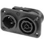 Neutrik NAC3PX-TOP - CuSn0.2 - melns - varš - poliamīds - nerūsējošais tērauds - varš - vara sakausējums - 2,5 mm² (NAC3PX-TOP)