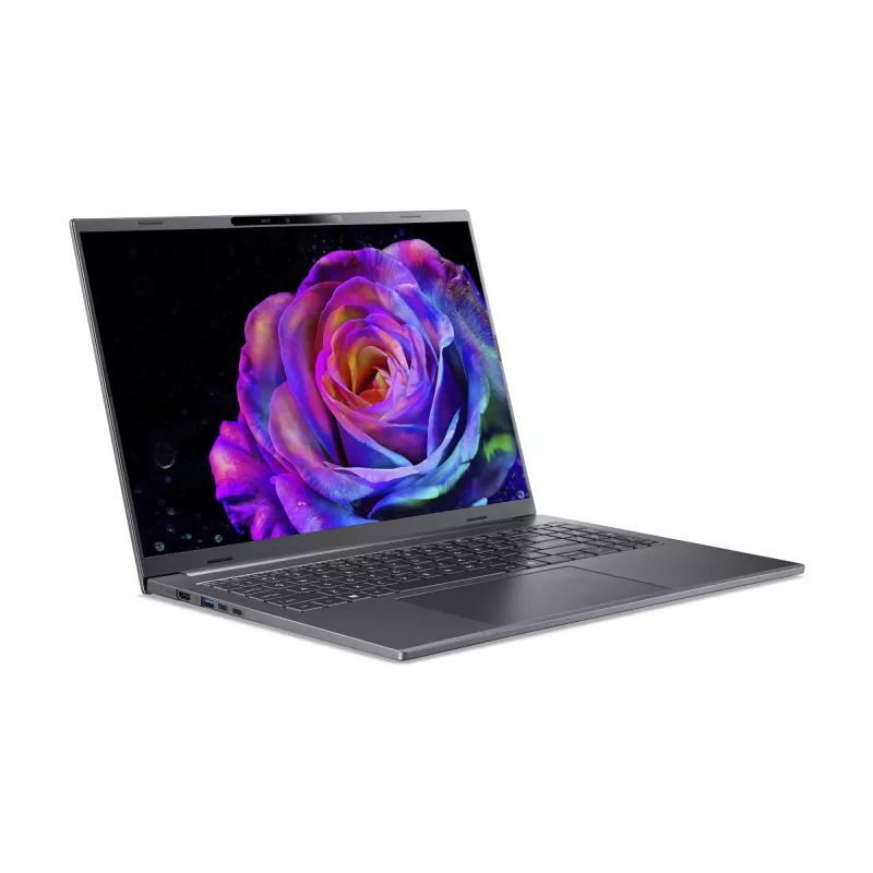 Portatīvais dators Acer Aspire 16 AI A16-52M-75LW — Intel Core Ultra 7 258V, 16 collu WUXGA+ 2048×1280, 32 GB LPDDR5x, 1 TB SSD, Intel Arc 140V, Windows 11 Home, pelēks