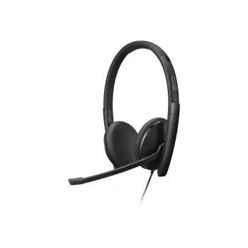 Lenovo 4XD1M45626 austiņas/headset ar vadu, galvas lente, USB Type-C, melnas