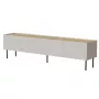TV skapis Cama Meble FELLINI 200x40x52 cm, kašmira rāmis, eļļots ozola virsma