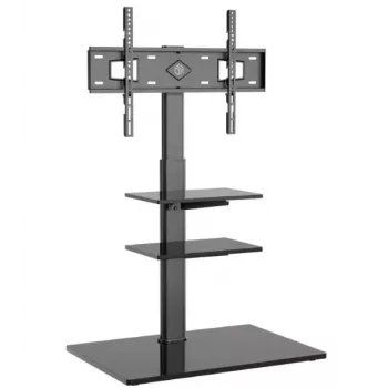 Grīdas TV statīvs ONKRON TS5550-B 32–65 collu (81,3–165,1 cm) ekrāniem, maks. slodze 30 kg, VESA 100x100–600x400, augstums 880–1080 mm, pagriešana ±25°