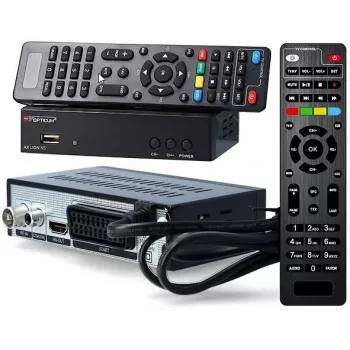 DVB-T2 uztvērējs OPTICUM AX LION NS H.265 10bit