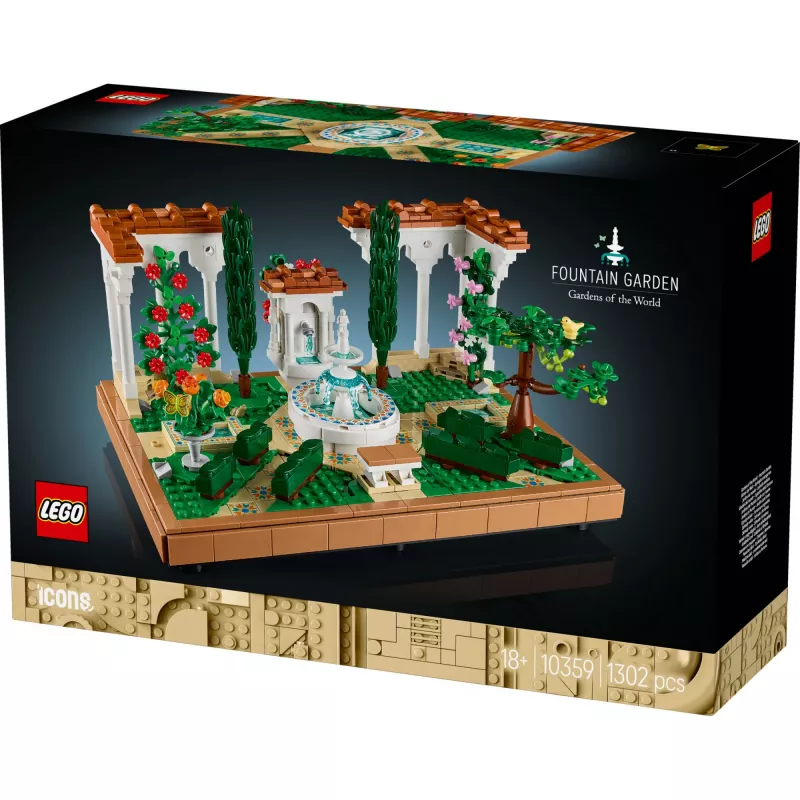 LEGO ICONS 10359 Strūklakas dārzs
