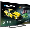 Blaupunkt QLED televizors | 43QBG6000S | 43 | Smart TV | Google TV | melns