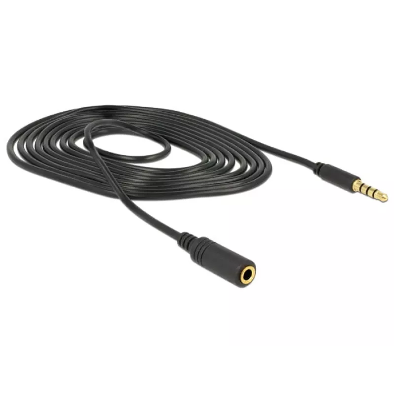 Audio kabelis DeLOCK 84667 2m 3.5mm Melns