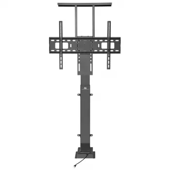 Stāvgrīdas TV stiprinājums MACLEAN MC-866 37–65 collu (94–165,1 cm) ekrāniem, VESA līdz 600×400, maks. slodze 50 kg, melns