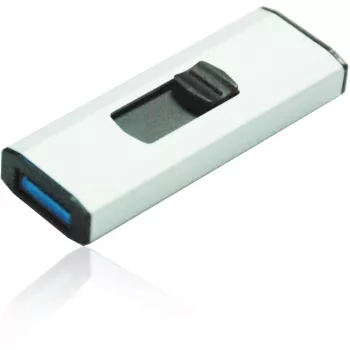 MediaRange - USB Flash Drive - 256GB - USB3.0 - Melns, Silver (MR919)