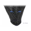 Pīts aizsargapvalks DELOCK 18919 5m x 19mm melns
