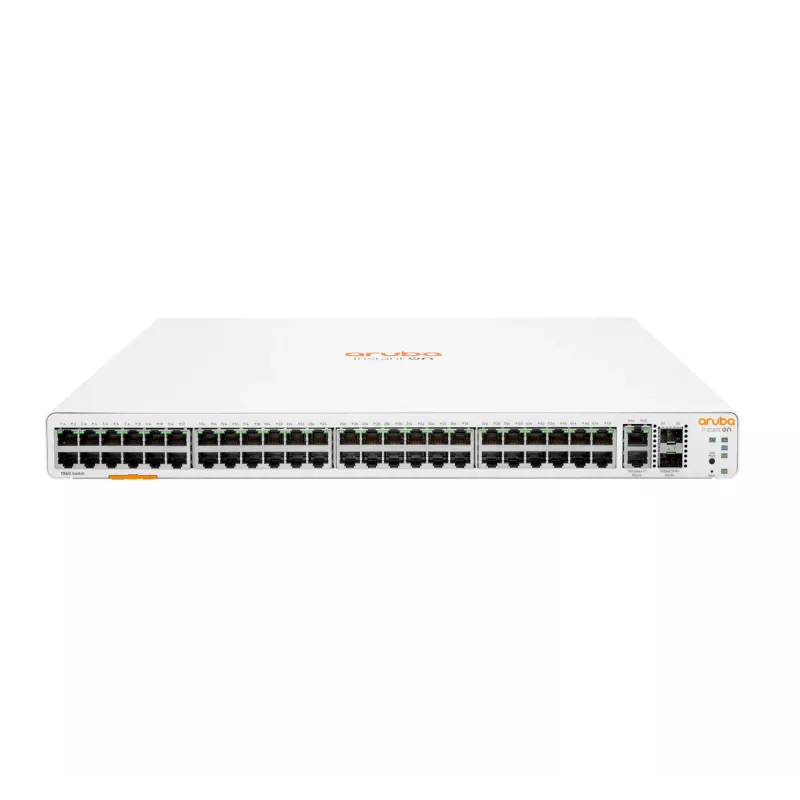 HPE Networking Instant On 1960 48G 2XT 2XF Switch Europe (JL808A#ABB) - (Pēctecis HPE 1950 48G 2SFP+ 2XGT Switch (JG961A#ABB))